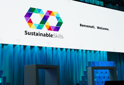 SustainableSkills Visual à l'écran 